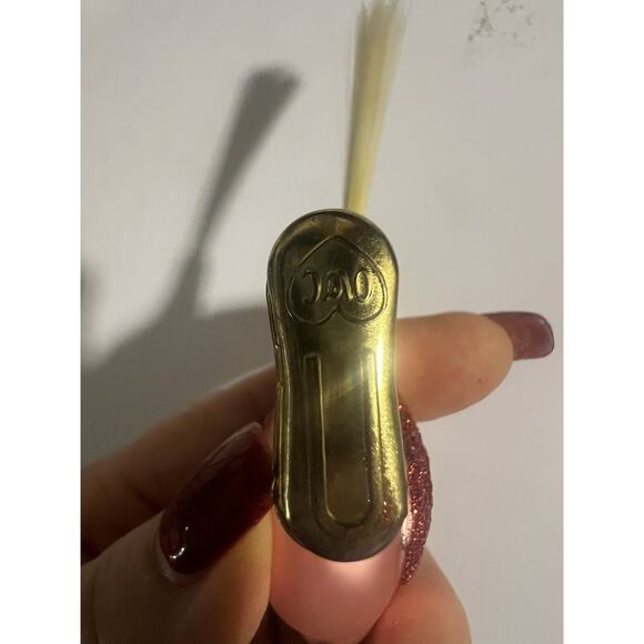 Old World Christmas Clip On Feathered Bird Beautiful! Pink White Tail - Picture 6 of 9